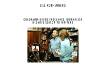 Tablet Screenshot of jillrothenberg.com